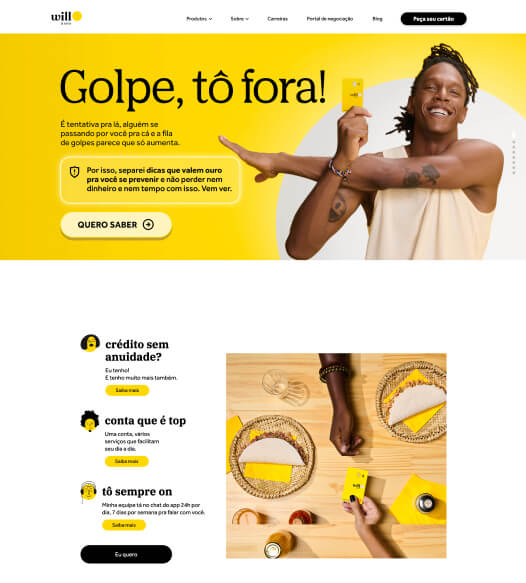 imagem pagina ufa will bank